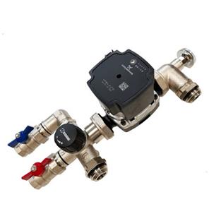 This is an image of a ESBE Temperature Control and Pump Unit T4 Set 210mm Centres