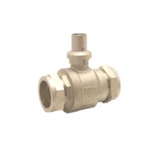 High Quality Lockshield Compression Ball Valve 15mm